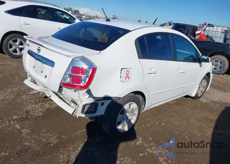 2011 Nissan Sentra 2.0 из США, поврежденный, VIN 3N1AB6AP5BL719251